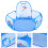 Kids Ball Pits Textile Accessory Blue 1 Set 10