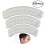 100pcs Disposable Clear Shower Water Ear Protector Cover (Transparent) 1