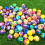 100St Gummibälle Zum Für Kinder 8