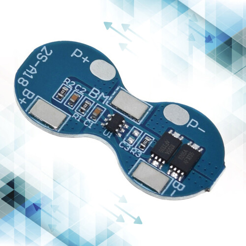 Panneau de protection de batterie 2S 7.4V, 1/2 pièces, panneau-1 1