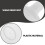 20Pcs Durable Plastic Flower Packing Stand White for Bouquet Fixing 8