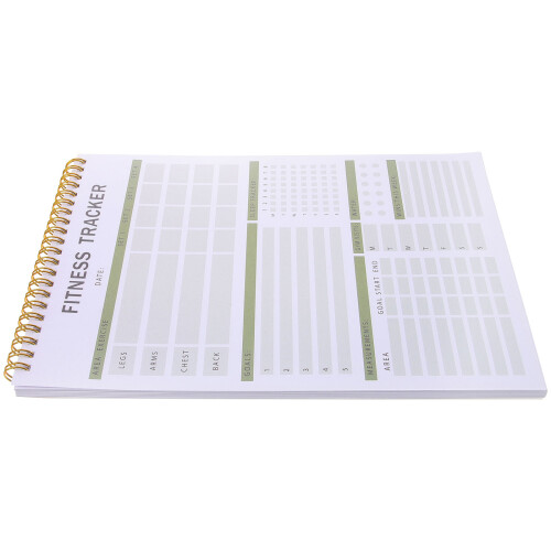 Daily Workout Journal Notebook Fitness Plan Buch Tracker