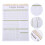 Daily Workout Journal Notebook Fitness Plan Buch Tracker 5
