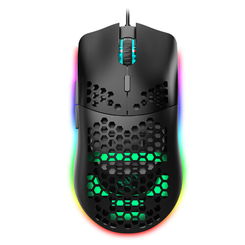 Hole Design RGB LED 6 Tasten Programmierbar Schwarz 1