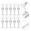 10Pcs Wine Glass Shaped Refillable Lip Gloss Tubes 4
