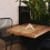 Holz Steh Serviettenhalter Rustikaler Papierspender 7