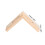 Holz Steh Serviettenhalter Rustikaler Papierspender 3
