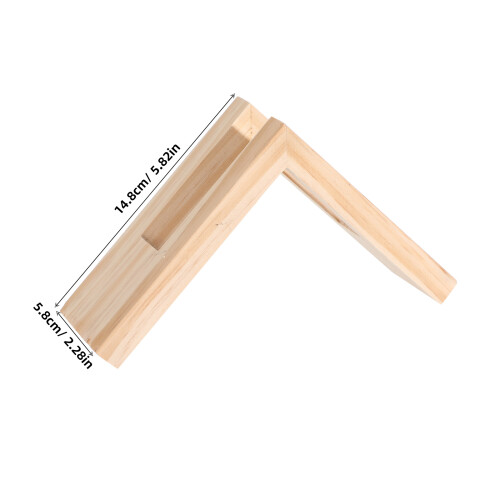 Holz Steh Serviettenhalter Rustikaler Papierspender 1