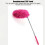 Feathers Duster Telescopic Non Slip Microfiber Wand Adjustable Reach Red Duster Accessory For Ceiling Lights Cabinets 5