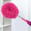 Feathers Duster Telescopic Non Slip Microfiber Wand Adjustable Reach Red Duster Accessory For Ceiling Lights Cabinets 2