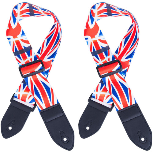 Guitar Shoulder Strap Adjustable Multi 2pack