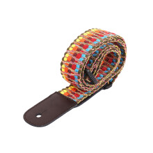 Ukulele Schultergurt Geflochtener Bunter Cross-Body Gurt
