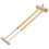 Per Uccelli In Bamboo Doppia Strumento Addestramento 8