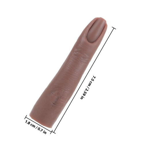 3Pcs Flexible Silicone Training Fingers With Joints For Nail Practice 1