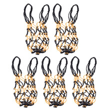 5Stk Nylon Basketballtasche Mit Kordelzug Und (Gelb )