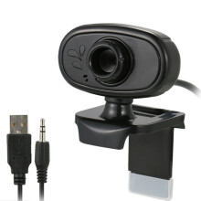 Usb Web Camera 480P With Mic Clip-On For Computer Pc Laptop