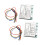 Lithiumbatterijbeschermingsbord 100A Thermische bewaking-2 sets 1
