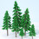 30 Pezzi Albero In Da Te 5-15 Cm Per Sabbia 6