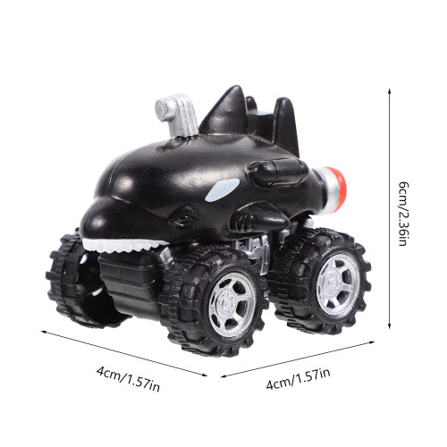 5Pcs Pull Back Car Toy Friction Powered Animal Shape Plaything 1