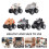 5Pcs Pull Back Car Toy Friction Powered Animal Shape Plaything 7