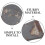 6Pcs Hoe Head Replacement 7.3 Mm Thick 2.3X1.5 Inch 8