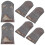 6Pcs Hoe Head Replacement 7.3 Mm Thick 2.3X1.5 Inch 10