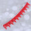 Creative Personalisierte Retro Helmdekoration Aufnäher Rot 11