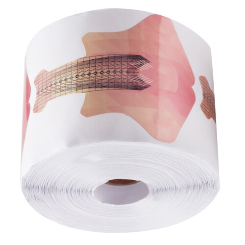 1 Roll Nail Extension Forms Guide Sticker For Manicure Supply