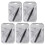 5 Piezas Juego De Clips Inoxidable Para Mujer 4