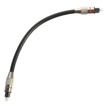 Fiber Optic Technology Optical Digital Audio Cable Black 1set