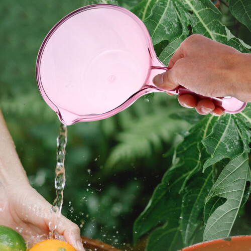 2 Transparente Küchen Wasserschöpfkelle Mit Langem Griff 1