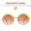 1Paar Kinder Sonnenbrille Gelb Langlebigem Für 9