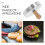 Per Hamburger In Acciaio Con In 7