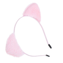 Cat Ear Headbands Plüsch 1Stück Bequeme Für Frauen Schminken