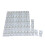 Perles LED de remplacement pour téléviseurs 32-65-Rond 6V 20 7