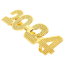 2024 Feestbril Gouden St Party Eyeglasses Props