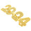 2024 Feestbril Gouden St Party Eyeglasses Props 1