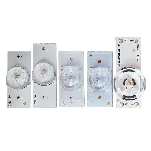Perles LED de remplacement pour téléviseurs 32-65-Rond 6V 20 2