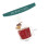 1Set Flexibele Rood Golvende Muffin Liners Met Tag En Binddraad 2