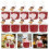 1Set Flexibele Rood Golvende Muffin Liners Met Tag En Binddraad 7