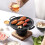 Set Piastra Grigliata Barbecue Con Legno 6