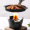Set Piastra Grigliata Barbecue Con Legno 7