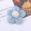 Sky-Blue Wool Felt Five-Petal Flowers DIY Decorations for Crafts 6