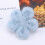 Sky-Blue Wool Felt Five-Petal Flowers DIY Decorations for Crafts 3