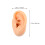 2 Pezzi Orecchio In Silicone Per Piercing 2