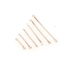 200 Stuks Oorbel Ophangstaafjes Goudkleurig 15 Mm Voor Vrouw