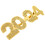 2024 Feestbril Gouden St Party Eyeglasses Props 9