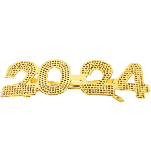 2024 Feestbril Gouden St Party Eyeglasses Props 1