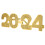 2024 Feestbril Gouden St Party Eyeglasses Props 6