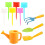 One Set Kids Mini Garden Tools Practical For Outdoor Planting 7